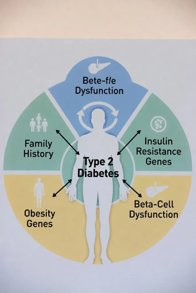 What Is the Genetic Component of Type 2 Diabetes
