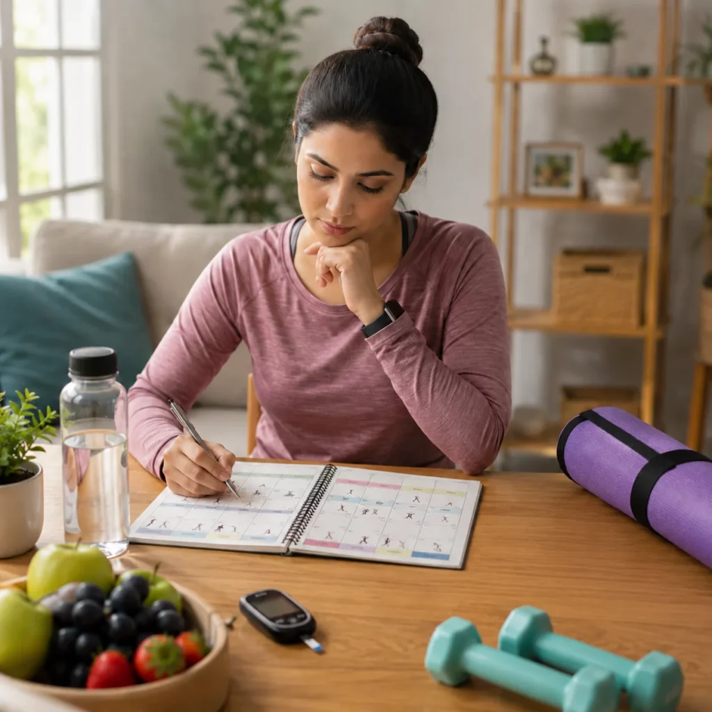 Daily Exercise Plan for Diabetics