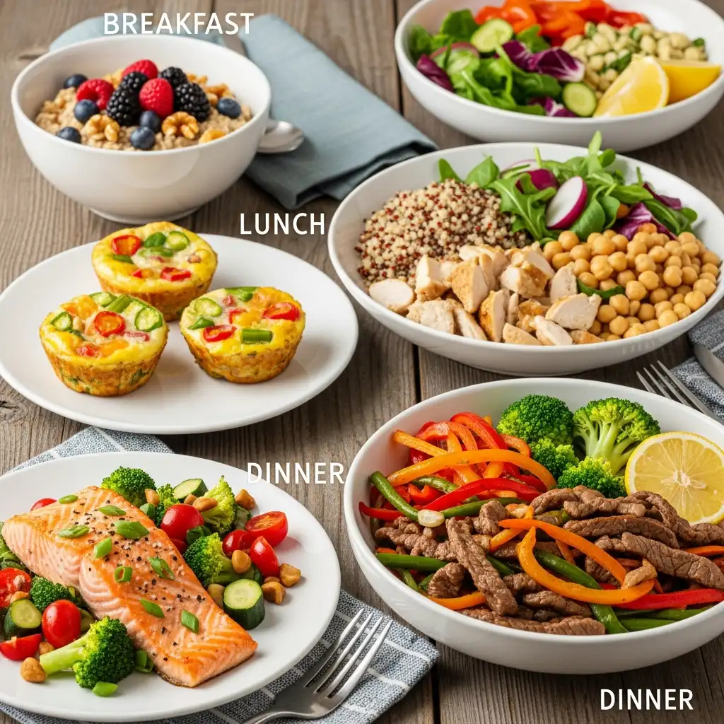 Diabetic Recipes for Breakfast, Lunch, and Dinner